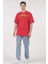Oversize T-Shirt My Hero Acd Kırmızı 1