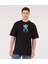 Oversize T-Shirt Demon Siyah 2