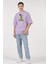 Oversize T-Shirt Hunter Single Lila 3