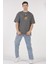 Oversize T-Shirt One Piece Antrasit 1