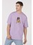 Oversize T-Shirt One Piece Lila 2
