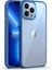 iPhone 14 Pro Max Kılıf Metal Buton ve Kamera Çerçeveli Kenarları Silikon Arkası Sert Titanium Case 1