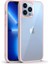 iPhone 14 Pro Kılıf Metal Buton ve Kamera Çerçeveli Kenarları Silikon Arkası Sert Titanium Case 1