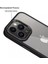 iPhone 14 Pro Kılıf Metal Buton ve Kamera Çerçeveli Kenarları Silikon Arkası Sert Titanium Case 3