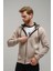 Regnault Üç Iplik Pamuklu Kapüşonu File Detaylı Fermuarlı Sweatshirt 1