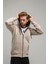Regnault Üç Iplik Pamuklu Kapüşonu File Detaylı Fermuarlı Sweatshirt 3