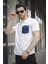 Bastien Kapaklı Kot Cepli Erkek Tshirt 1
