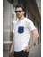 Bastien Kapaklı Kot Cepli Erkek Tshirt 2