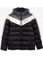 M Outerwear Colorblock Padded Jacket Erkek Siyah Mont S222069-001 1