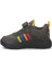 2019 Deri Işıklı Sneakers Bebe Spor Ayakkabı 2