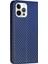 IPhone 14 Pro Max (Mavi) Için Karbon Fiber Doku Manyetik Flip Deri Telefon Kılıfı(Yurt Dışından) 4