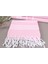 Pembe Organik Plaj Havlusu, Banyo Havlusu, 100 x 180 cm Pamuk Peştamal, Plaj Havlusu, 3