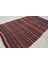 Türk Kilim, Eskitme Kilim, Oversize Kilim, 196 x 348 cm Siyah Kilim, Bohem Kilim, Oturma Odasısı Kilim 2