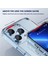 Ipaky Ipaky Shockproof Pc Tpu Koruyucu Telefon Kılıfı Apple iPhone 14 Pro Max Şeffaf (Yurt Dışından) 4