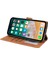 IPhone 14 Pro Max (Brown) Için Buzağı Doku Deri Kılıf 3