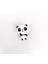 Panda Terlik Ayakkabı Süsü Silikon Kız Erkek Aksesuar 1 Adet Hediye 1