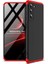 Samsung Galaxy S21 Plus ile Uyumlu Kılıf 3 Parçalı Tam Koruma Dayanıklı Soft Ince Kılıf 1
