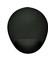 Bilek Destekli Oval - Siyah Renkli Mouse Pad 1