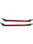 2 Adet Ayarlanabilir Araba Ön Tampon Dudak Ayırıcı Çubuk Dikme 15CM 5.9 Inç Kırmızı (Yurt Dışından) 3