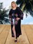 Taş Baskılı Uzun Pareo & Kimono 1