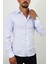 Slim Fit Açık Mavi Renk Erkek Gömlek 2