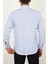 Slim Fit Yaprak Desenli Beyaz Renk Erkek Gömlek 4