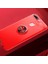 Huawei Y7 2018 Kılıf Metal Yüzüklü Standlı Yumuşak Ravel Silikon Kapak 1