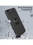 Apple iPhone 8 Plus Kılıf Metal Yüzüklü Standlı Yumuşak Ravel Silikon Kapak 5