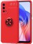 Oppo A55 4g Kılıf Metal Yüzüklü Standlı Yumuşak Ravel Silikon Kapak 1
