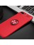 Apple iPhone 7 Plus Kılıf Metal Yüzüklü Standlı Yumuşak Ravel Silikon Kapak 1