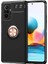 Xiaomi Redmi Note 10 Pro Kılıf Metal Yüzüklü Standlı Yumuşak Ravel Silikon Kapak 1