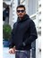 Bd Oversize Hoodie Kanguru Cepli Sweatshirt Siyah 2