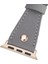Apple Watch Uyumlu Deri Kordon 42-44-45MM Slim Double Tour Rg Rst9 Gri 5