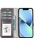Apple iPhone 13 Pro Max Uyumlu Deri Cüzdanlı Kılıf Mwwn Tn1 Gri 3