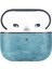 Apple Airpods 3.nesil Uyumlu Deri Kılıf Juni AA32 Mavi 1