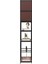 Hampton Kitaplık - Bordo Raf 3