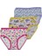 Kız Çocuk Empirme Slip Külot 0840 - 6 Adet 1