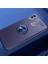 Huawei Honor 8c Kılıf Metal Yüzüklü Standlı Yumuşak Ravel Silikon Kapak 1