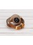 Apple Watch Uyumlu Deri Kordon 42-44-45MM Slim Double Tour Gt V18 Taba 2