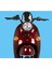 Vs2 Kırmızı Elektrikli Motosiklet 3