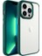 Apple iPhone 14 Pro Max Kılıf Sararmaz Defens Armour Krom Case 1