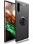 Note 10 Kılıf Metal Yüzüklü Standlı Yumuşak Ravel Silikon Kapak 5