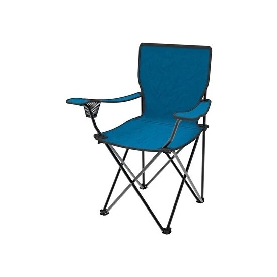 Granit Taşıma Çantalı Kamp Sandalyesi Mavi