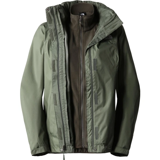 The North Face W Evolve Ii Triclimate Jacket Kadın Outdoor Montu NF00CG561B31 Yeşil