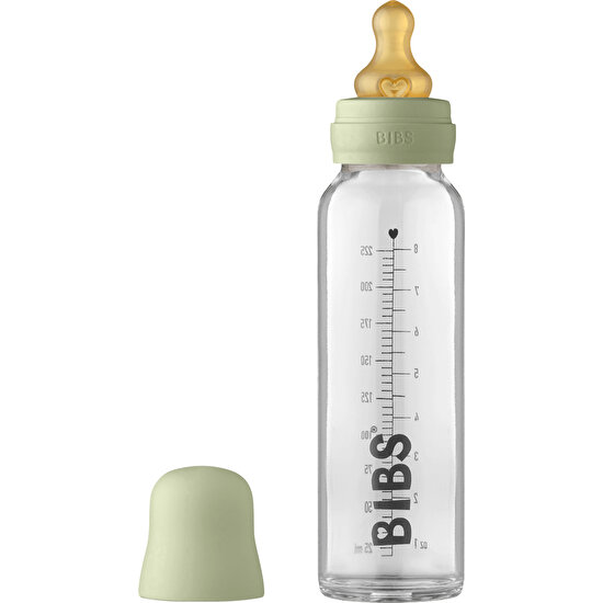 Bibs Baby Bottle Complete Set Biberon 225 ml - Sage