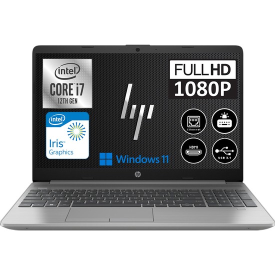 Hp 250 G9 Intel Core I7 1255U 16GB 512GB SSD 15,6" Fhd Fiyatı