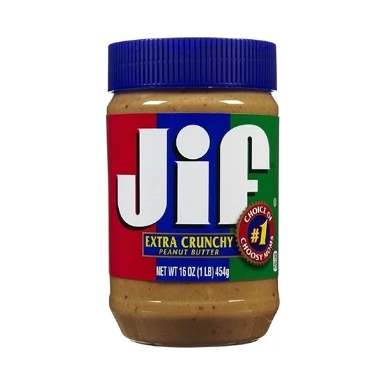 Jif Fıstık Ezmesi Extra Crunchy Peanut Butter 454 gr
