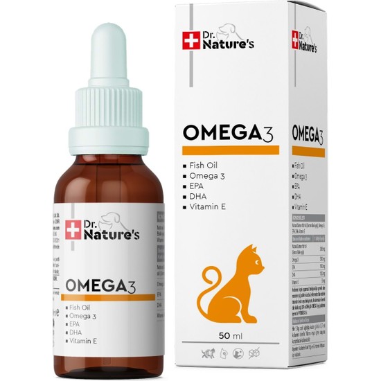 Drnatures Cat Omega 3 Plus 50 ml ( Kediler Için Tüy Sağlığı) Fiyatı
