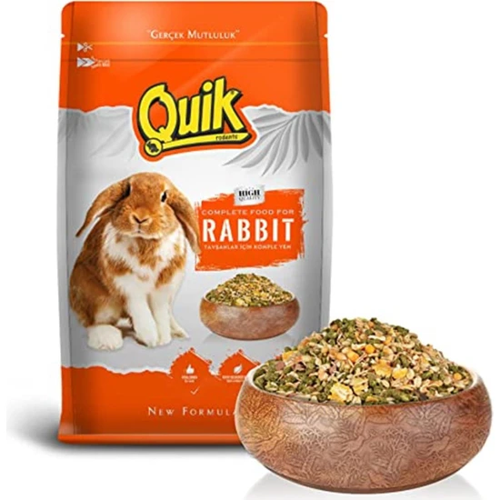 Quik Tavşan Yemi 750 gr