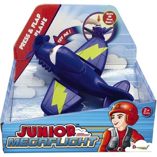 Dragon-I Toys Junior Megaflight Mavi Uçak D16934001